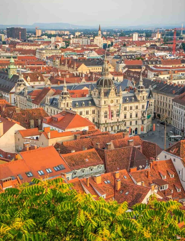 Visiting Graz in Austria is among the best day trips from Zagreb Croatia 