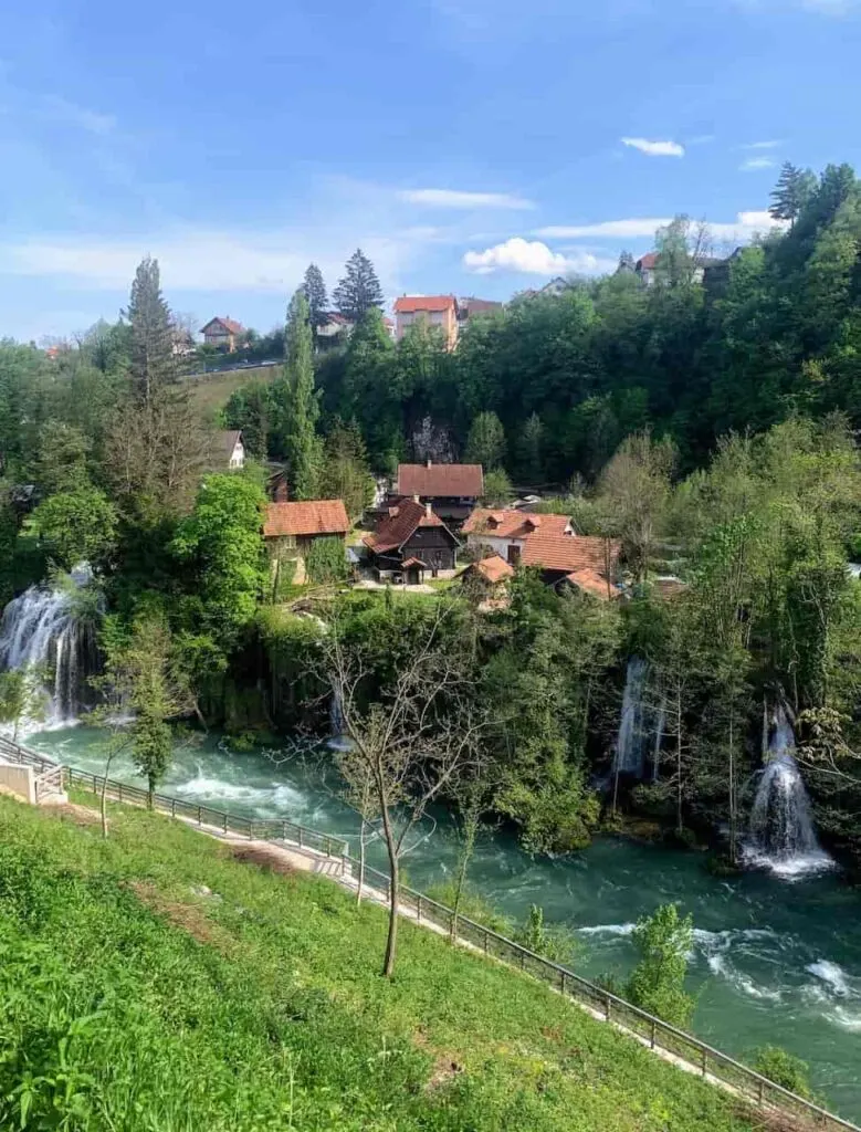 Visting the village of Rastoke is among the best day trips from Zagreb Croatia