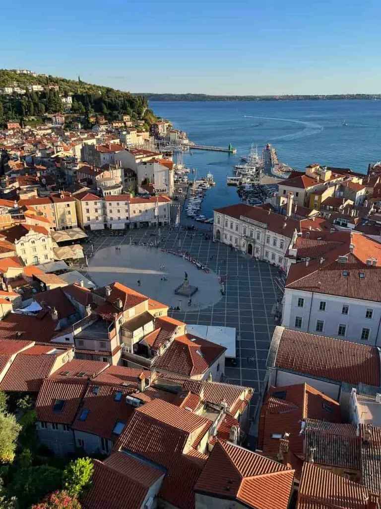 Visiting Piran in Slovenia is among the best day trips from Zagreb Croatia 