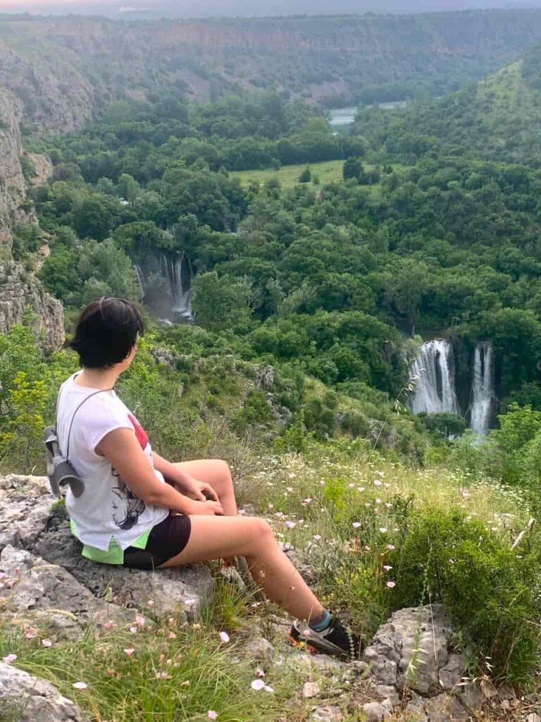 Majnolovac Slap Waterfall is a must-see on a visit to Krka National Park 