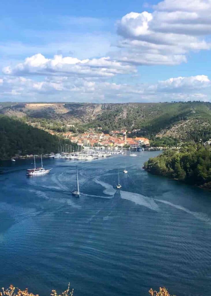 Skradin is one of the main entrances for visiting Krka National Park 