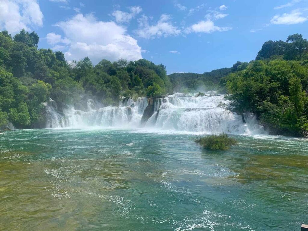 Visit Krka National Park and see Skradinski Buk waterfall