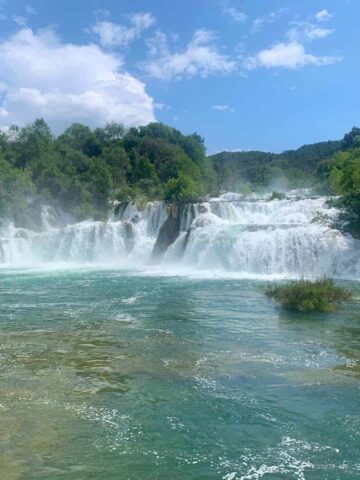 Visit Krka National Park and see Skradinski Buk waterfall