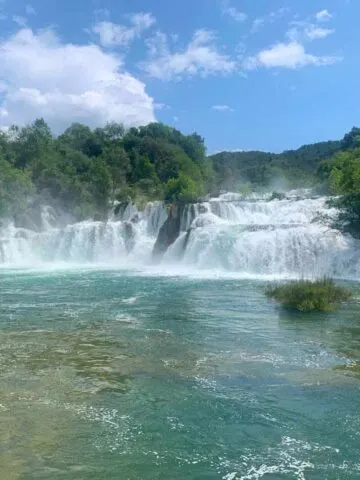 Visit Krka National Park and see Skradinski Buk waterfall