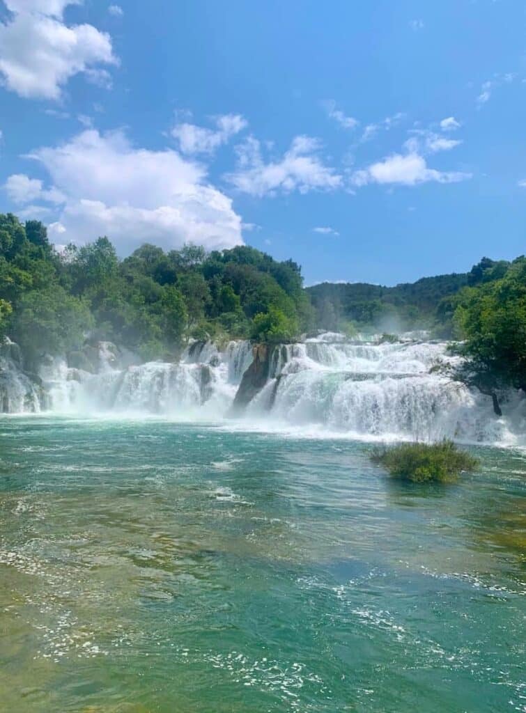 Visit Krka National Park and see Skradinski Buk Waterfall 