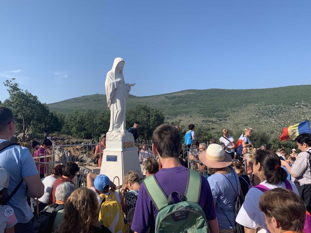 The Apparition Site of Our Lady of Medjugorje in Bosnia and Herzegovina