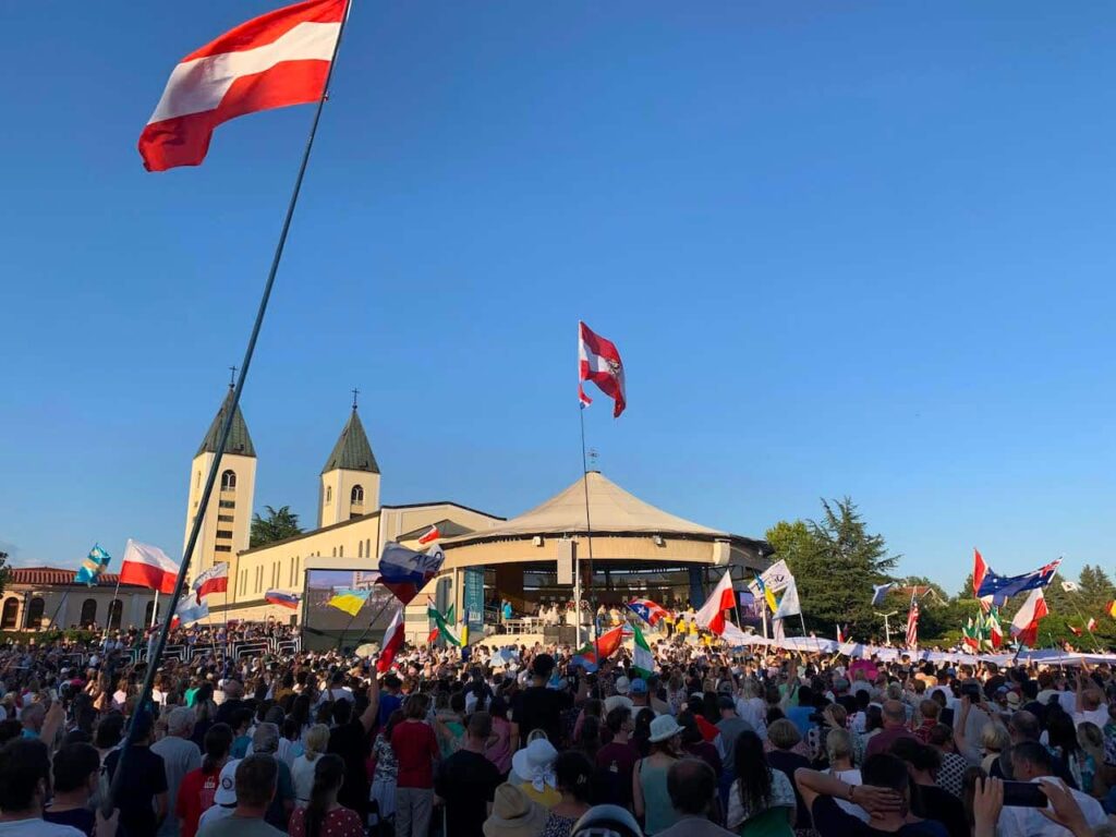 Youth Festival in Medjugorje in Bosnia and Herzegovina