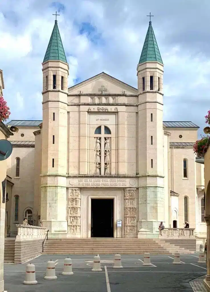 Basilica of St Rita of Cascia in Cascia Italy