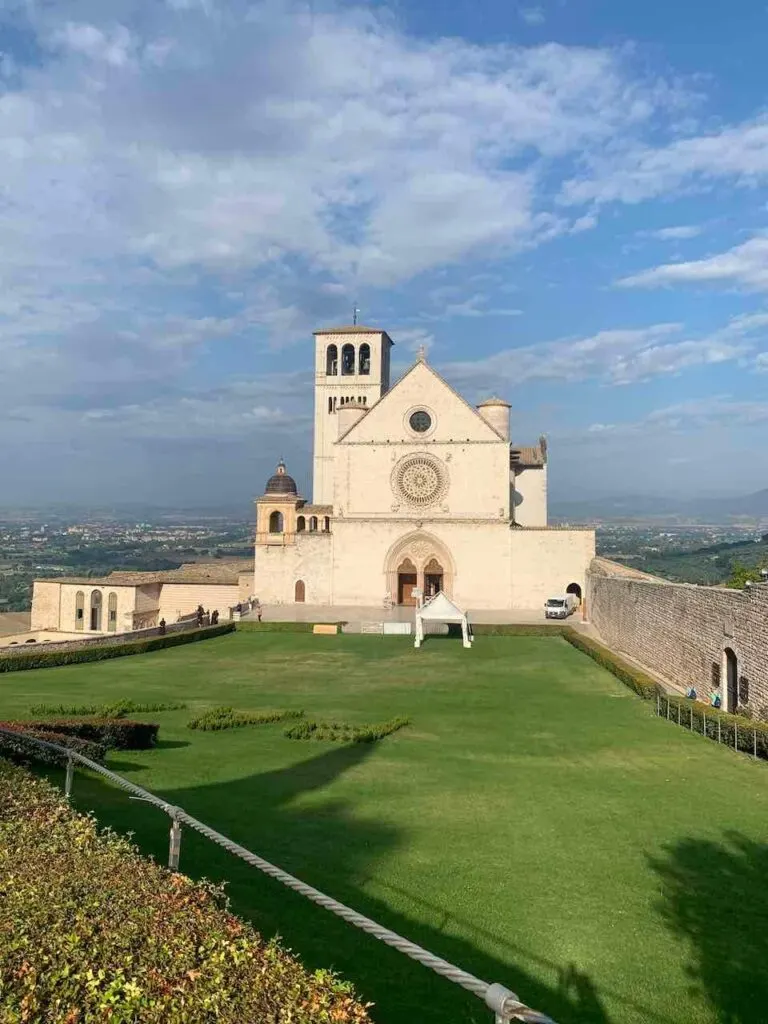 touring the Basilica of st Francis of Assisi in Assisi is one the best things to do in Umbria Italy 