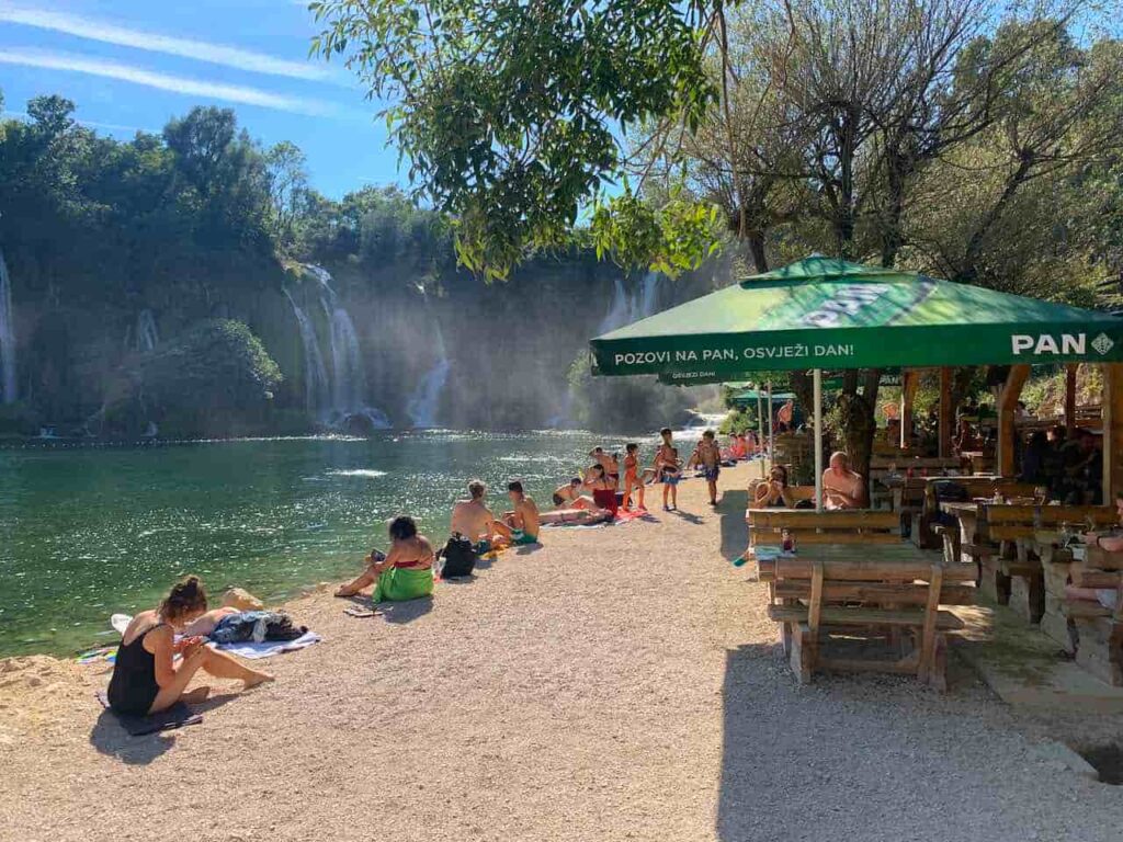 Bosnia Kravice Waterfalls