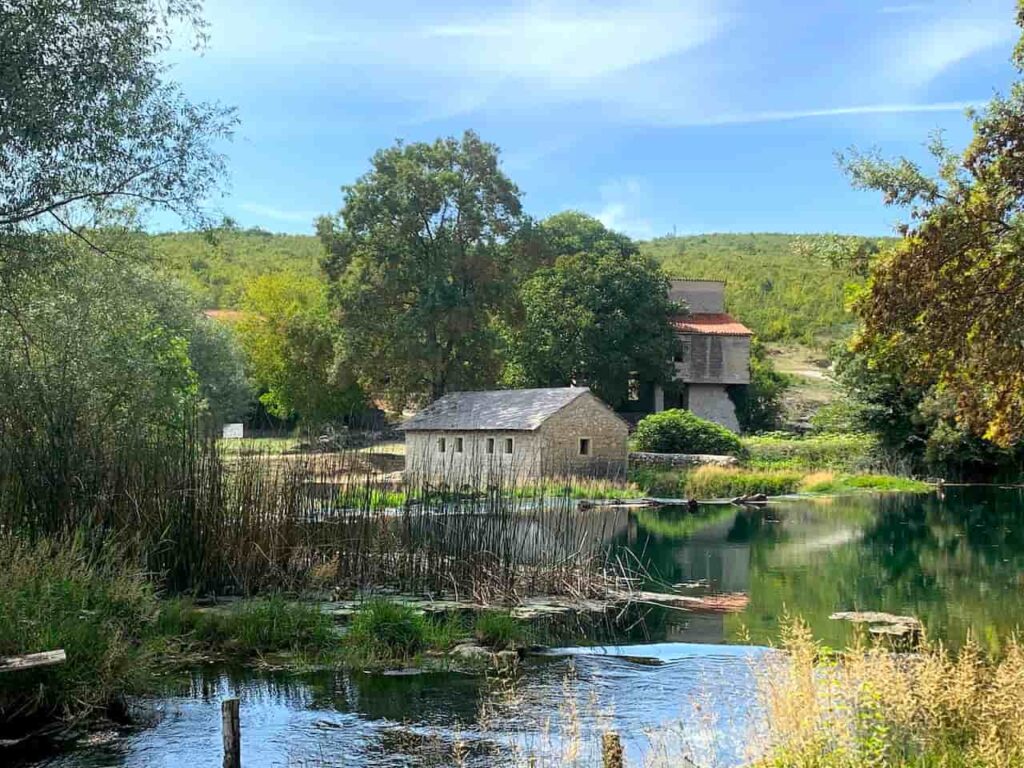 Mandica Jaz near Kravice Waterfalls in Bosnia 