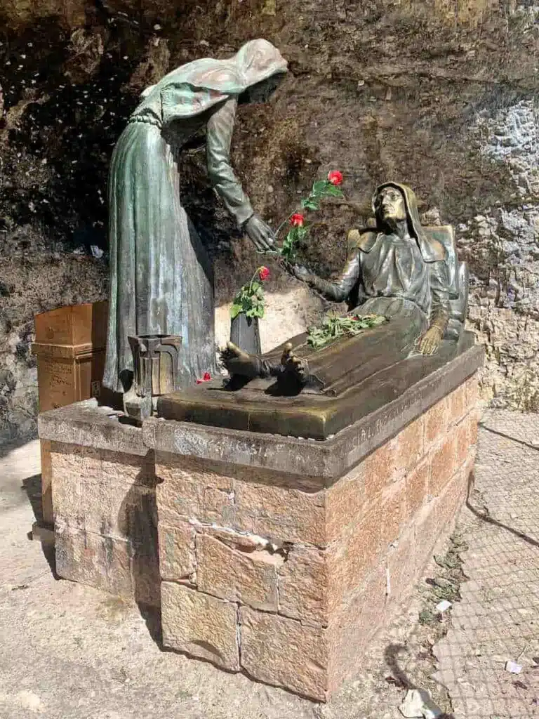 How to visit the Basilica of St Rita of Cascia in Cascia, Italy 9 Orto Del Miracolo in Roccaporena, Italy