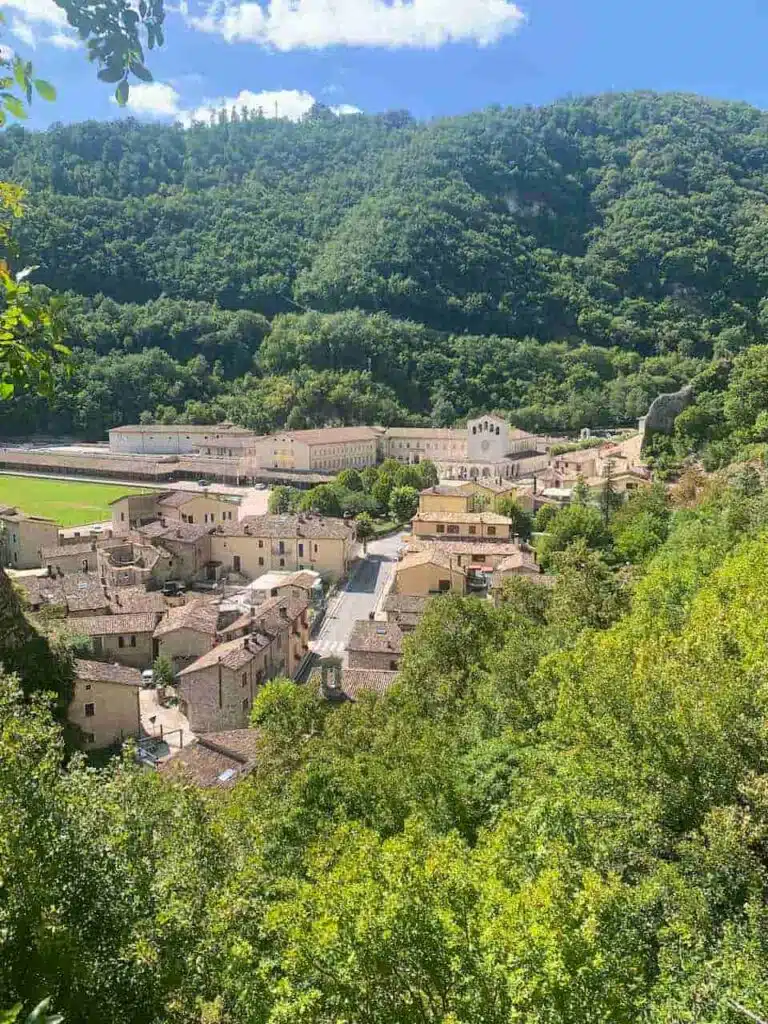 How to visit the Basilica of St Rita of Cascia in Cascia, Italy 8 Roccaporena near Cascia Italy