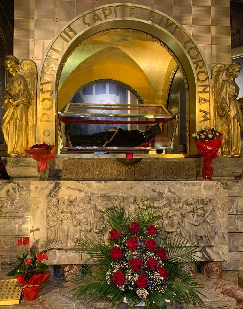 St Rita of Cascia body