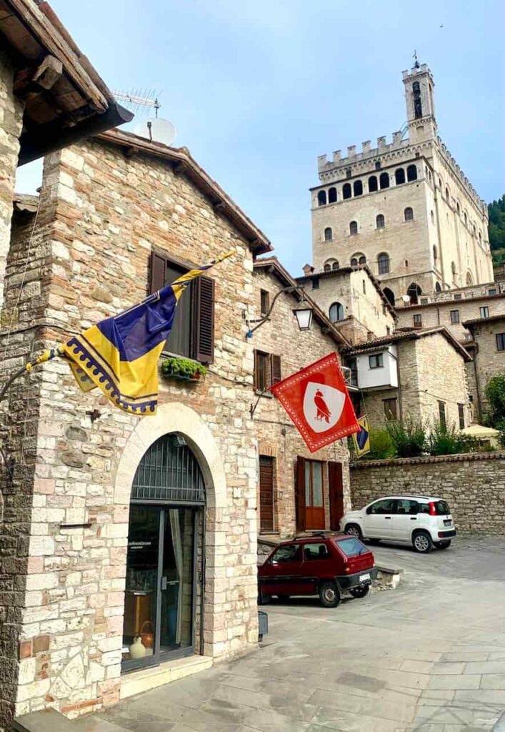 Visiting the medieval Gubbio is one of the best things to do in Umbria Italy 