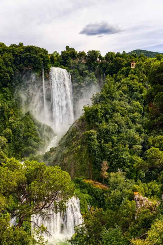 Seeing Marmore Falls near Terni is one of the top things to do in Umbria Italy 