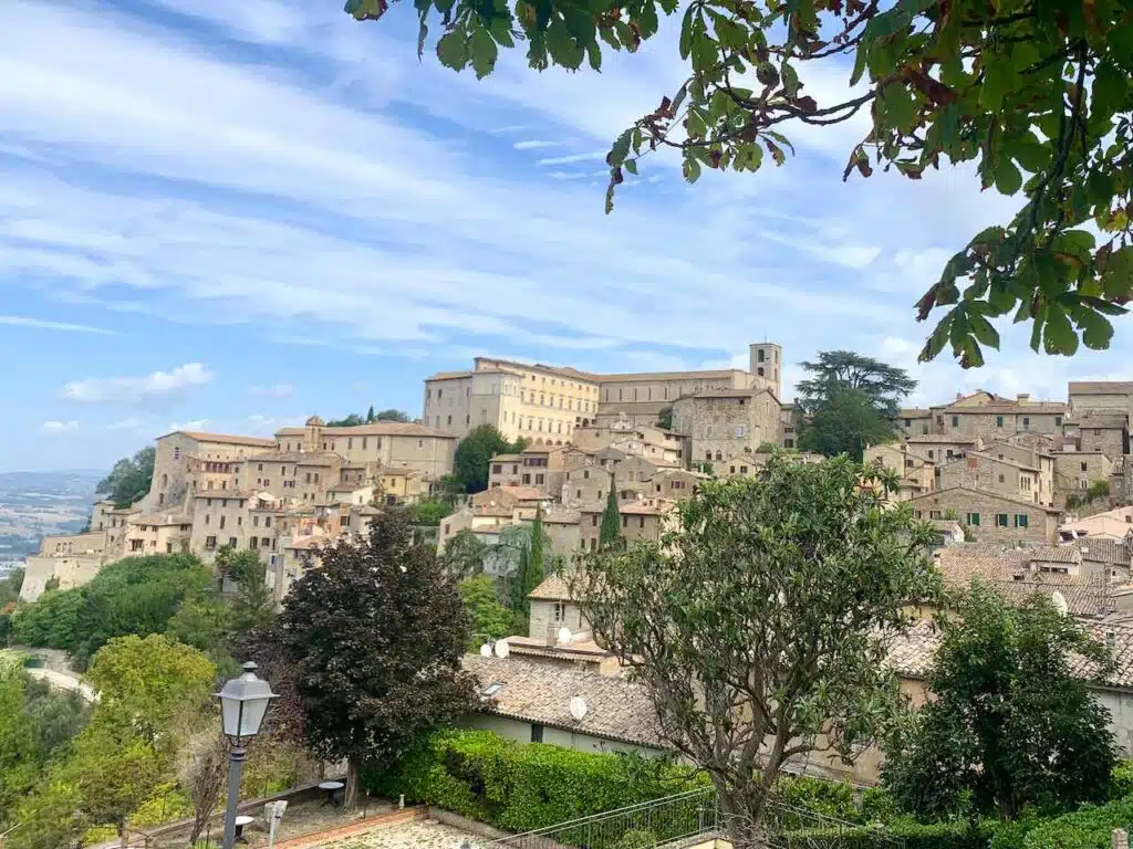 Visiting gorgous Todi in Umbria is one of the best things to do in Umbria Italy 