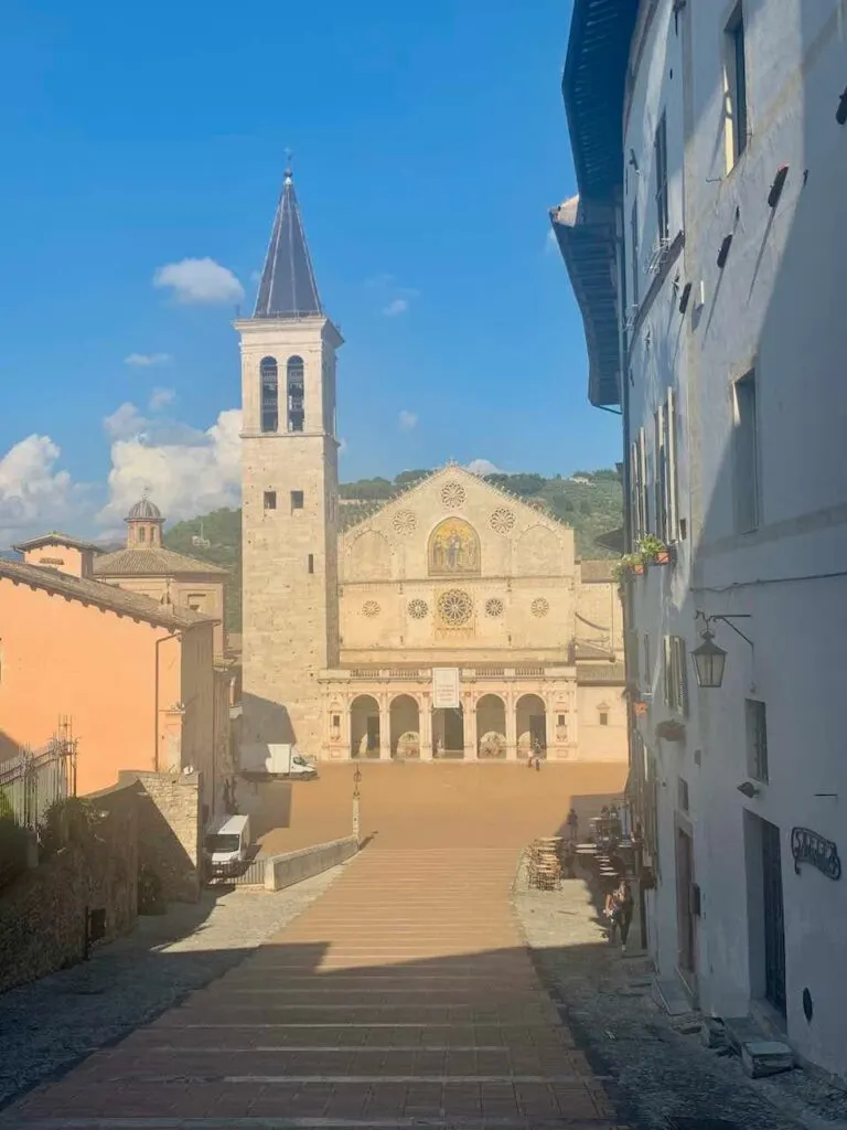 Visiitng the Cathedral of Spoleto is among the best things to do in Umbria Italy 