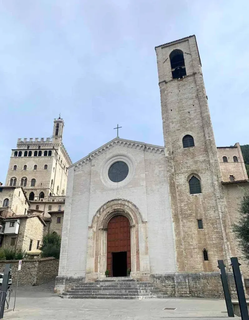 Gubbio is one of the best towns in Umbria Italy 