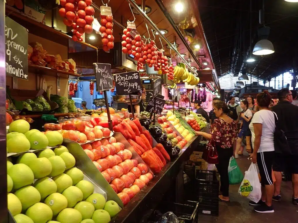 best Barcelona food tours Boqueria market