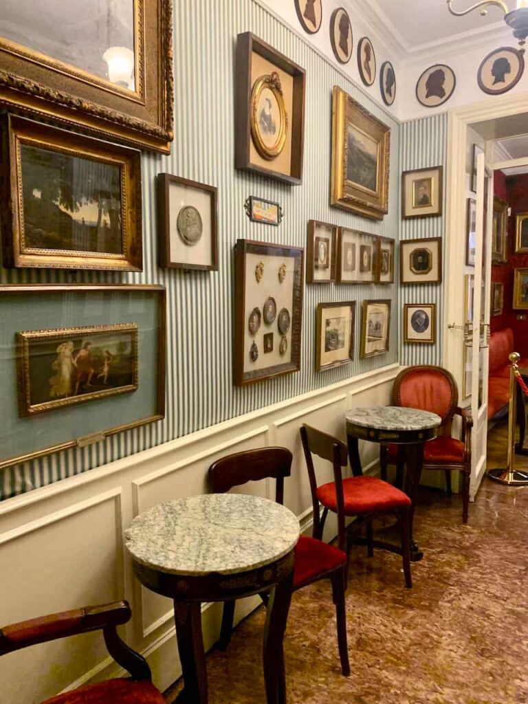 Antico Caffè Greco in Rome Italy 