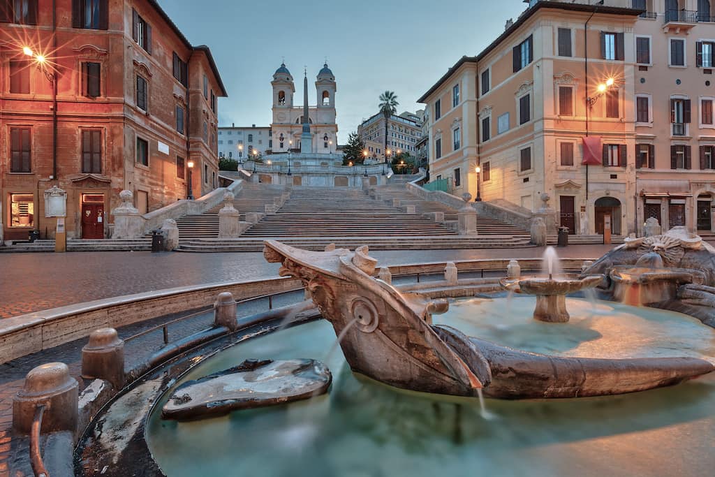 Spanish Stepsa are a must-see on any 2 days in Rome itinerary 