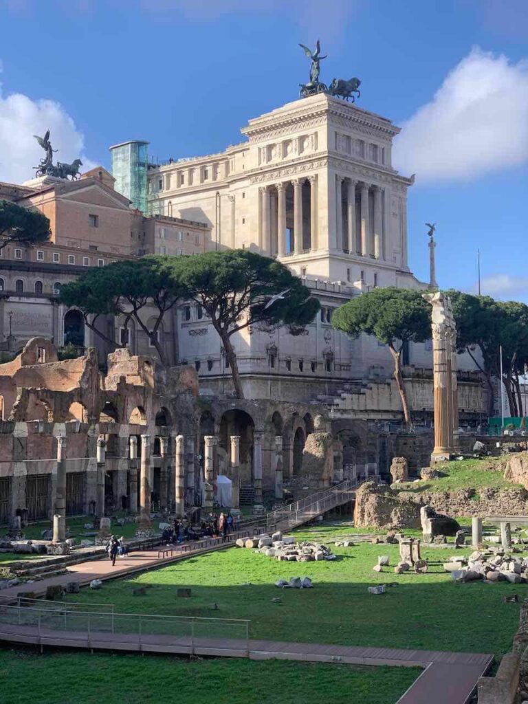 The Vittoriano monument is a must-see on any 2 days in Rome 