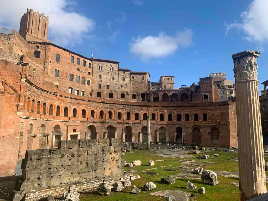 Trajan's market is a must-see on any 2 days in Rome itinerary