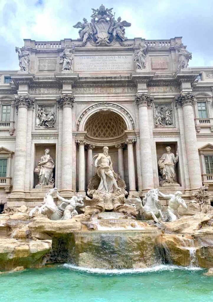 Trevi fountain is a must on any 2 days in Rome itinerary 