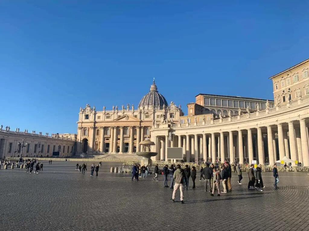 St Peter's Basilica in the Vatican city is a must on any Rome in a day itinerary 