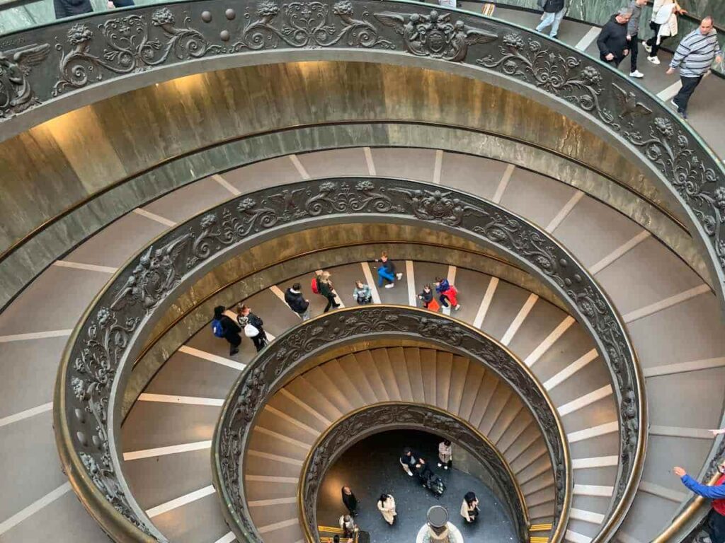 Touring the Vatican Musuems is among the best things to do in Rome Italy
