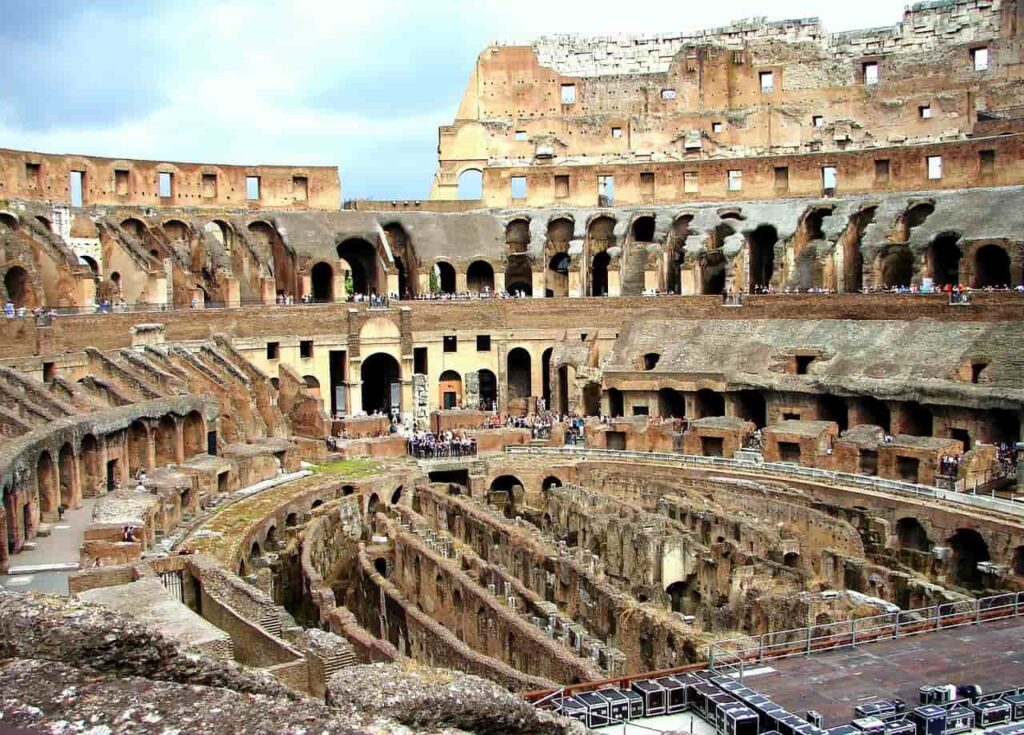 Visiting the Colosseum is among the top best things to do in Rome Italy