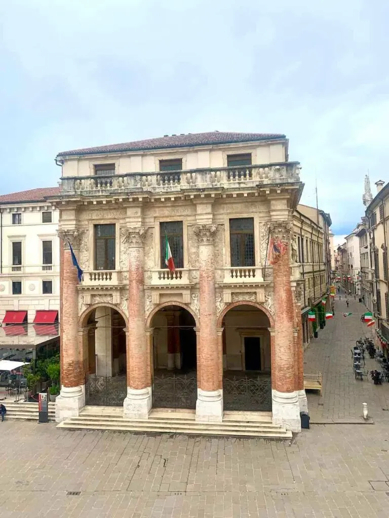 Palazzo del Capitaniato in Vicenza Italy 