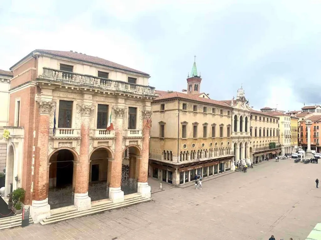 Piazza dei Signori in Vicenza Italy