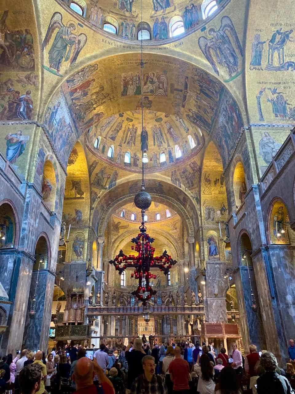 The Basilica di San Marco in Venice Italy