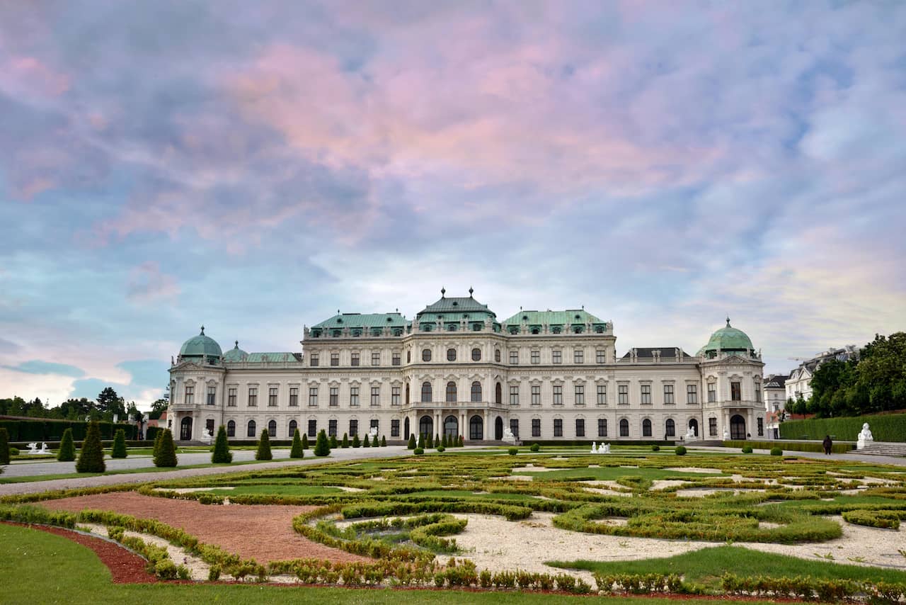 Schönbrunn Palace in Vienna. Visiting the Palace is among the best things to do in Vienna Austria.