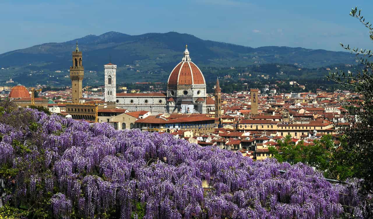 View of Florence from the Bardini Gardens