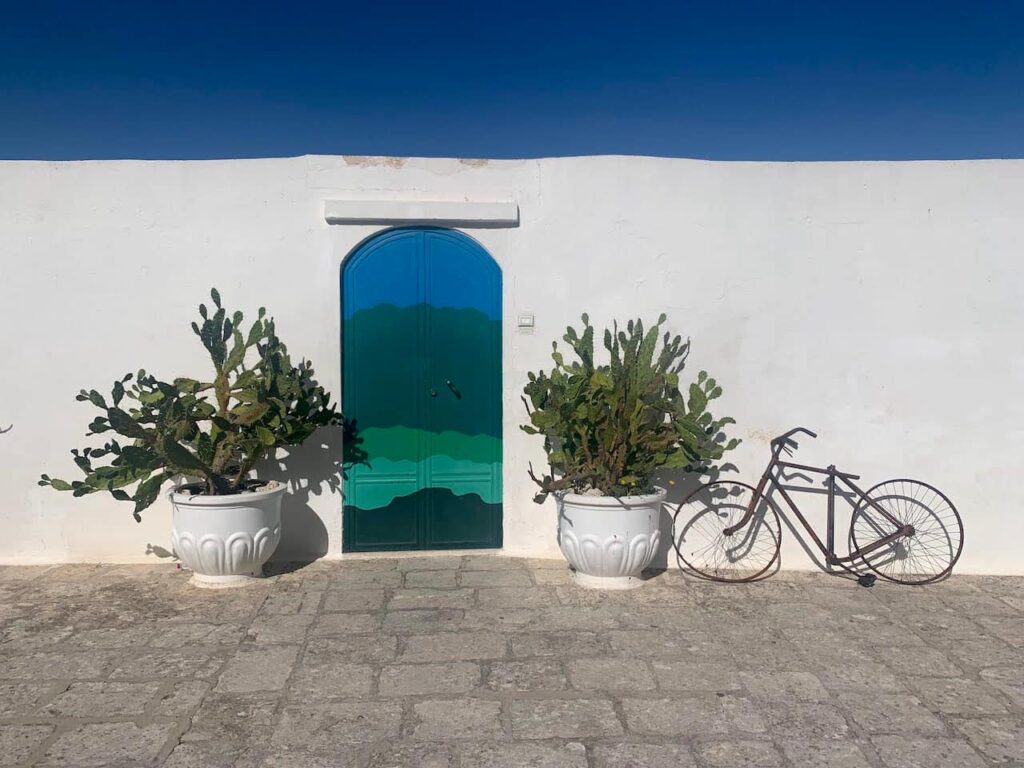 Porta Azzura in Ostuni Italy
