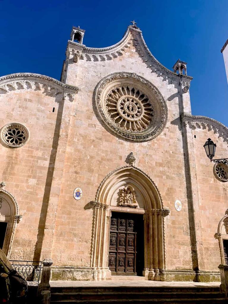 The Cathedral of Santa Maria Assunta in Ostuni Italy
