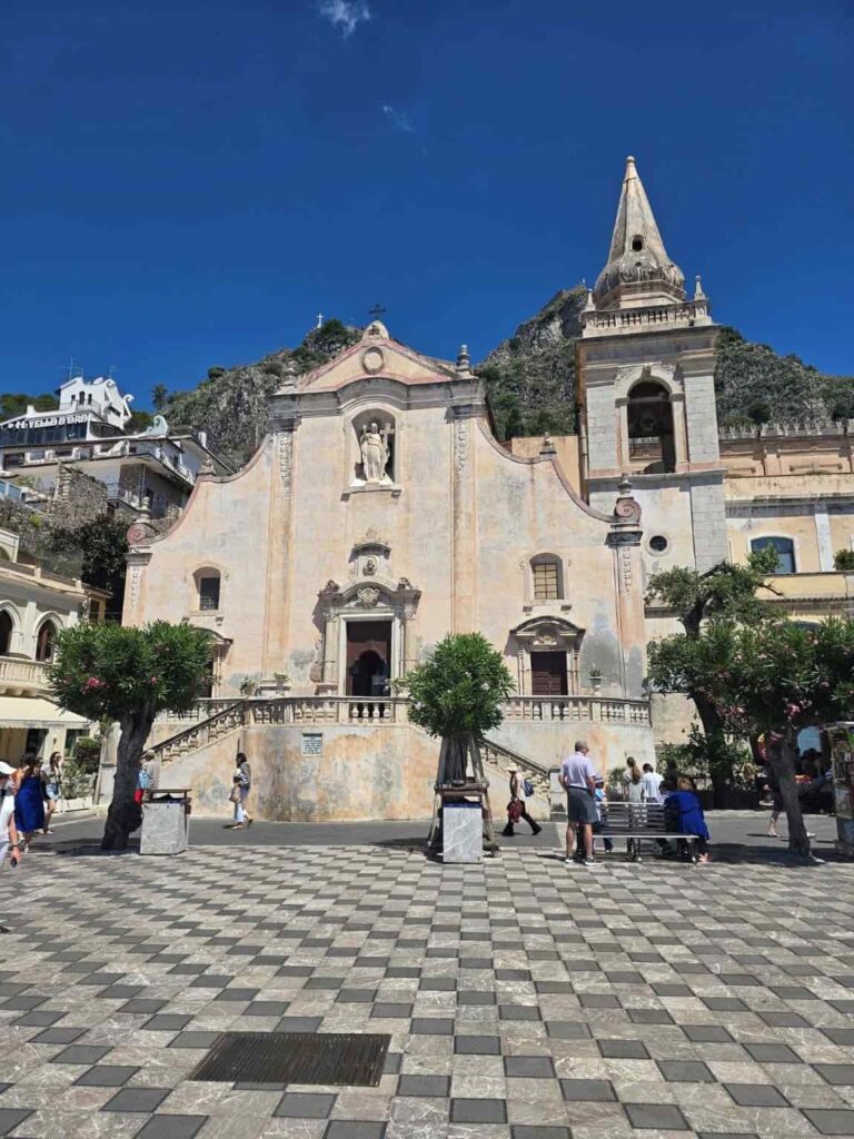 Planning A Trip To Sicily? Don’t Miss These 23 Bucket List Things to do in Taormina! 9 Church of St Joseph in Taormina.