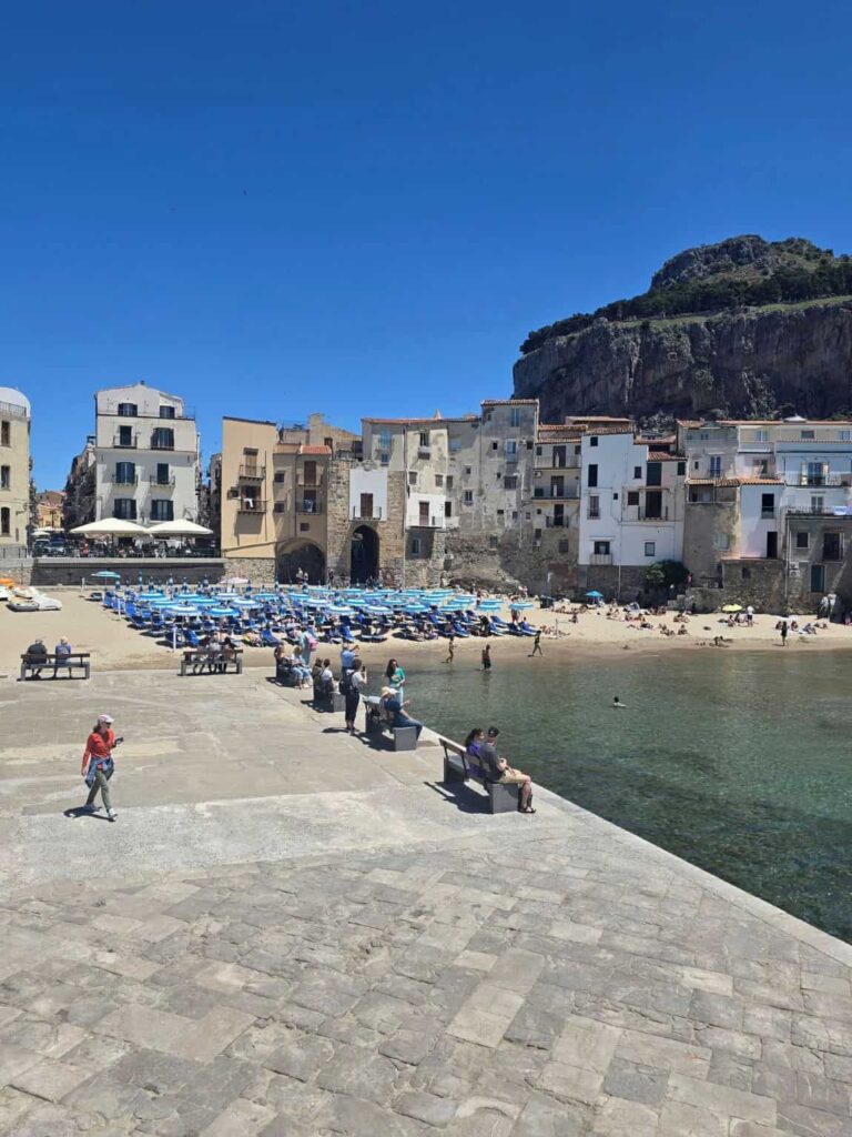 This Sicily’s Seaside Town Looks Straight Out of a Movie—Here’s What to Do in Cefalù 10 Il Molo and the Spiagga del Porto Vecchio in Cefalu Sicily