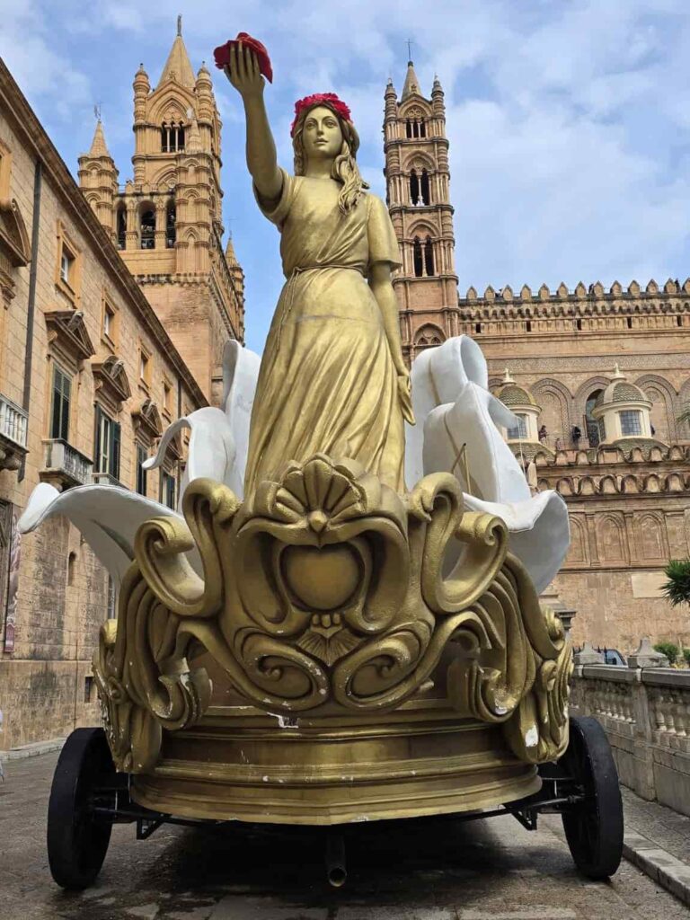 Santa Rosalia the patron saint of Palermo