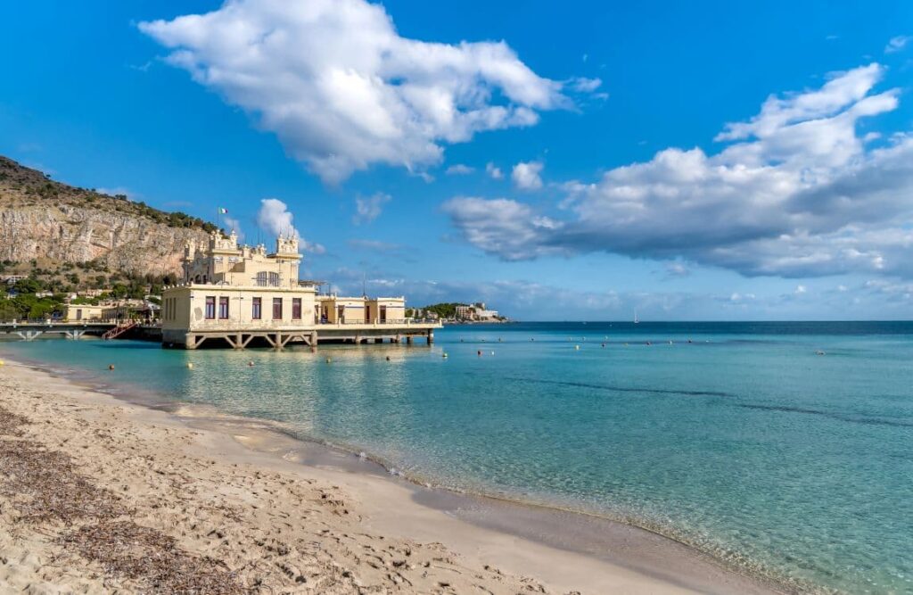 2 Days in Palermo, Italy: Mosaics, Markets, Mafia History & More! 8 The Mondello beach near Palermo. It is a must-go in summer if spending 2 days in Palermo