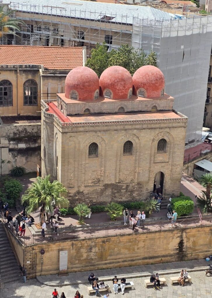 The church of St Cataldo in Palermo. It is mmust see in one day in Palermo Sicily 