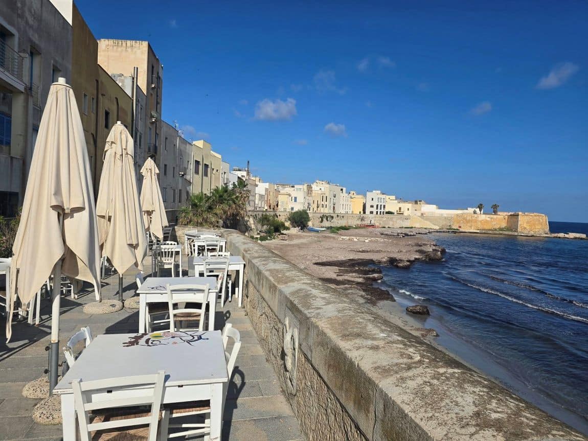 The Old Town of Trapani, Sicily