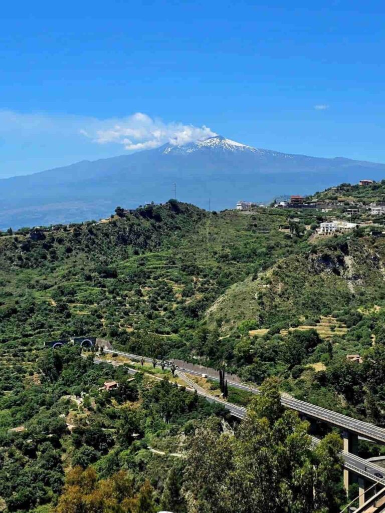Planning A Trip To Sicily? Don’t Miss These 23 Bucket List Things to do in Taormina! 15 View of Mt Etna from Taormina