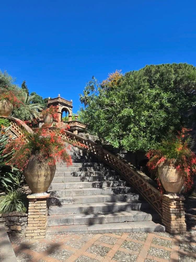 Planning A Trip To Sicily? Don’t Miss These 23 Bucket List Things to do in Taormina! 11 Villa Comunale in Taormina. Wandering theVilla Comunale, a public garden is among the best things to do in Taormina Italy
