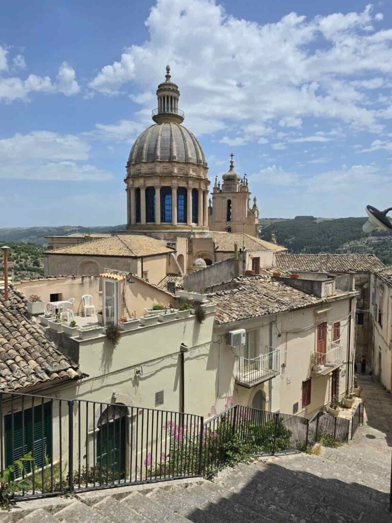 A view from Belvedere Solarino in Ragusa Ibla