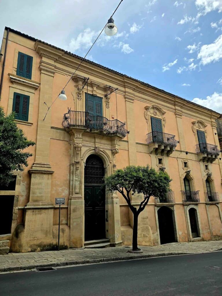 Bertini Palace, Ragusa, Sicily 