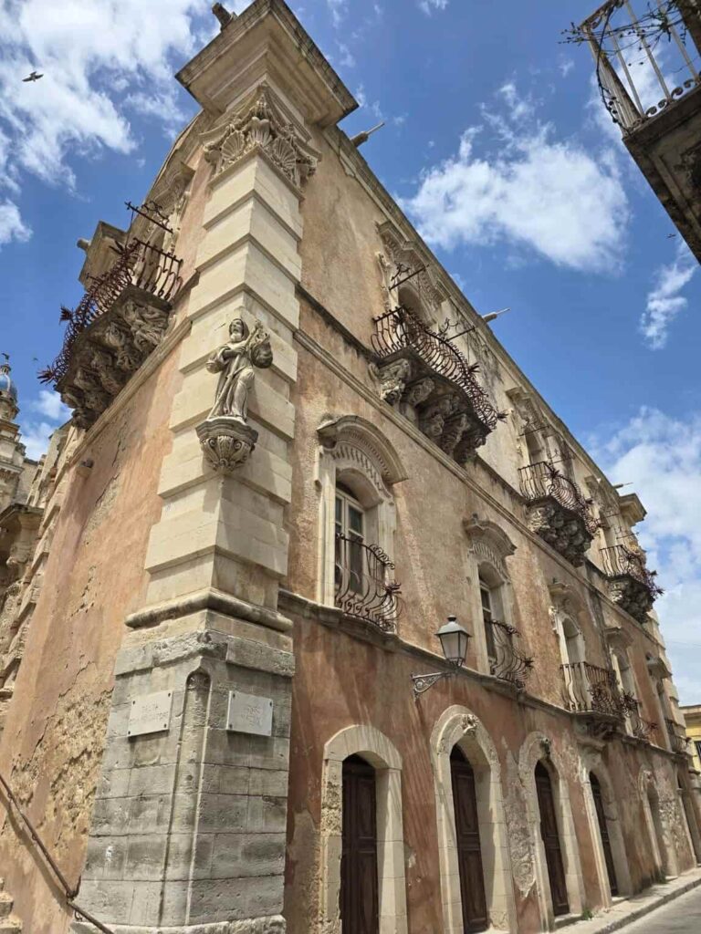  Palazzo Cosentini in Ragusa Ibla, Sicily, Italy